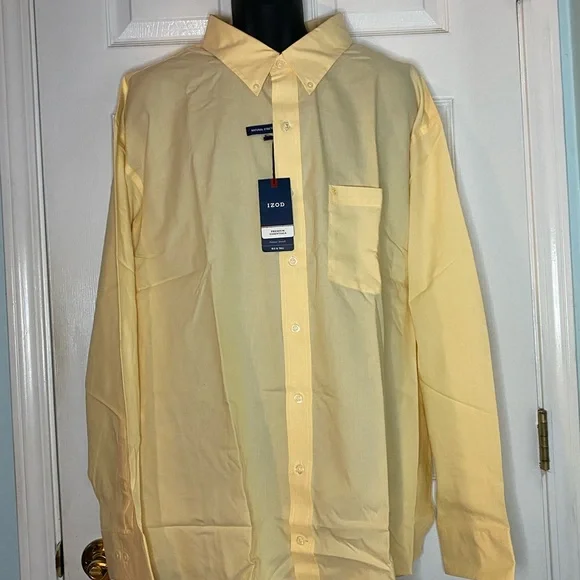 izod yellow dress shirt IZOD - Brandclub